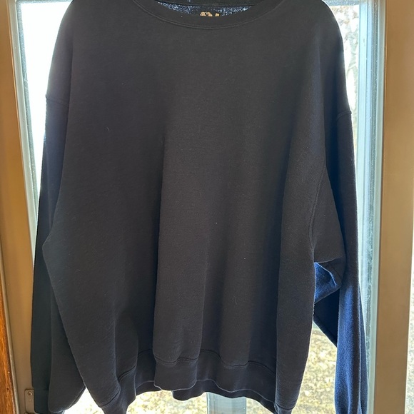 Long Sleeve Basic Crewneck Sweater Size 2XL - Picture 8 of 8